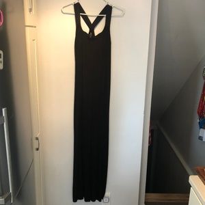 Athleta Black Maxi Dress